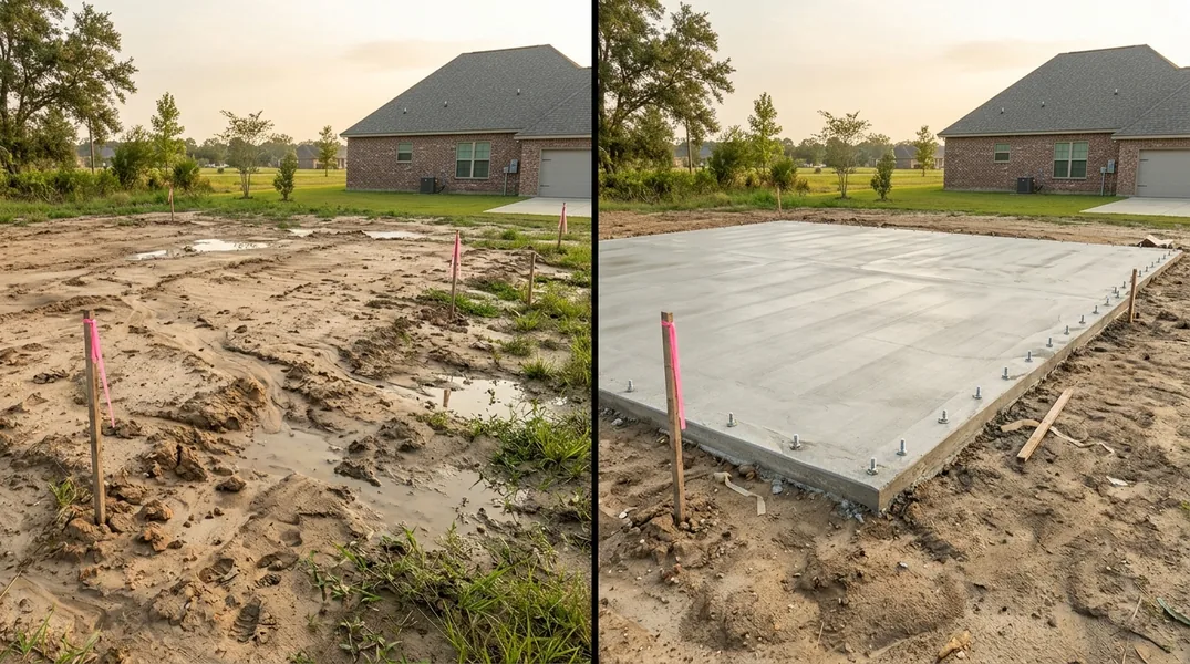 New Construction Slab Guide: What Lafayette Homebuyers Should Know Before Closing