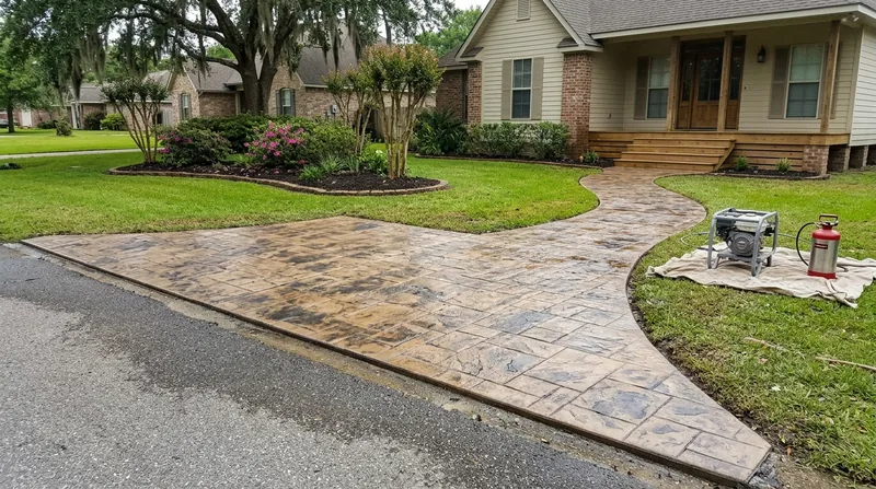 Stamped & Decorative Concrete Lafayette