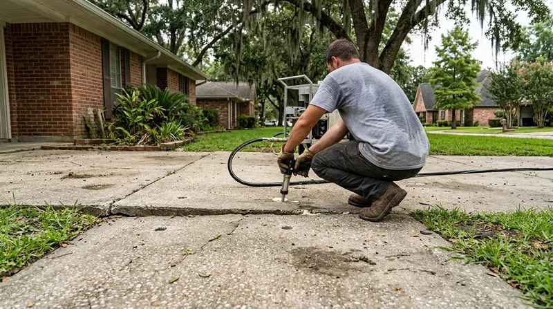 Concrete Leveling & Slab Lifting Lafayette
