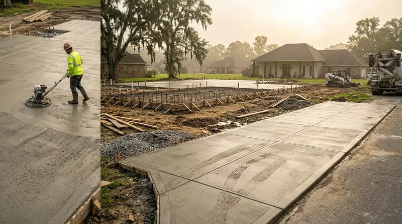 Concrete Slabs & Foundations Lafayette